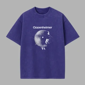 Purple Acid Wash Tee