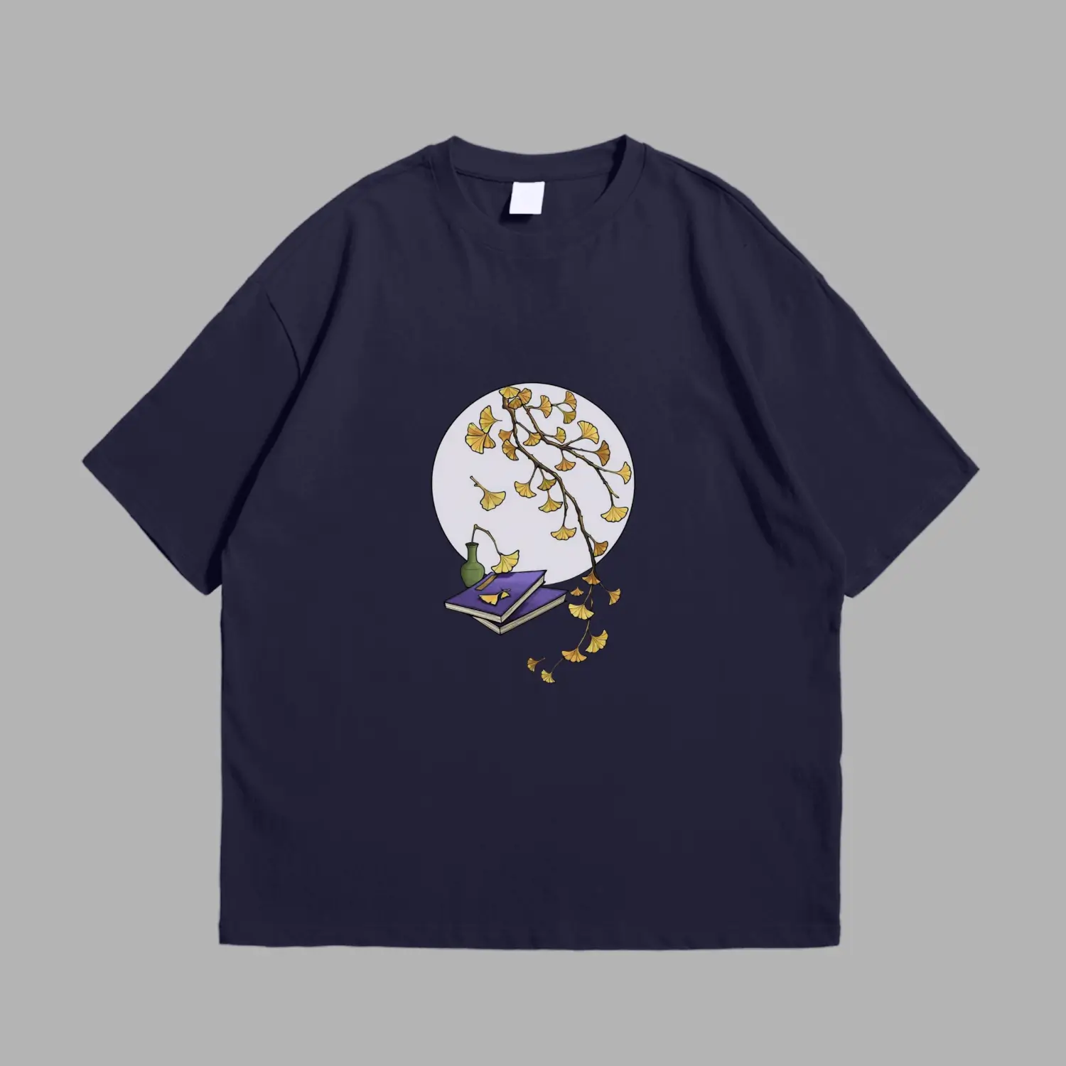Gray Drop Shoulder Tee - Image 4