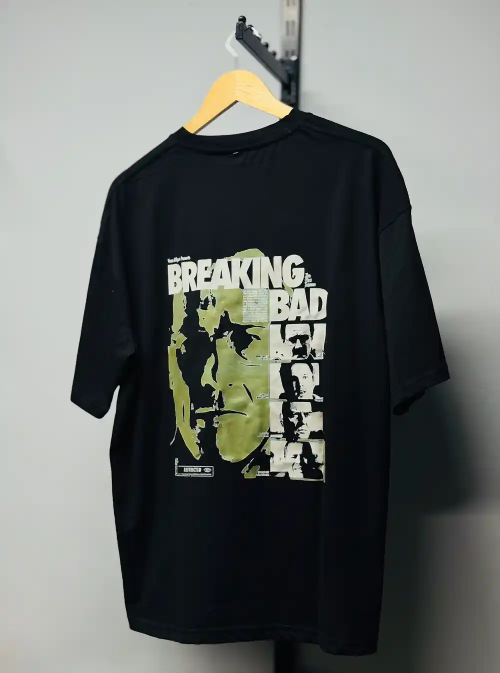 Black Drop Shoulder