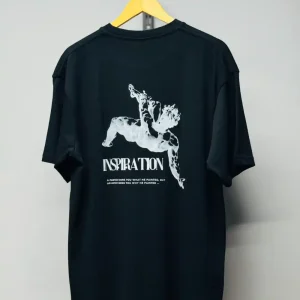 Black Drop Shoulder