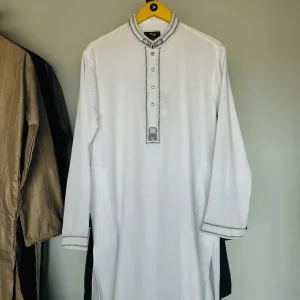 Classic white Punjabi