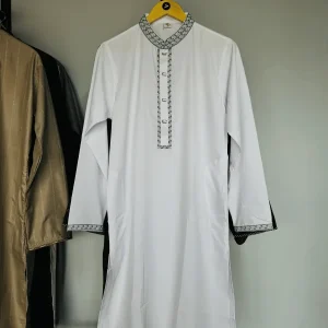 Elegant white Punjabi