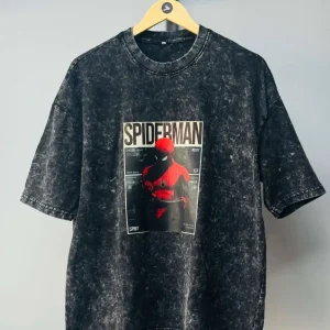 Black Acid Wash Tee