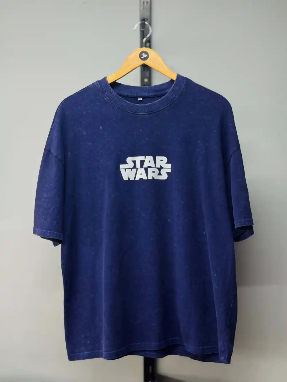 Blue Acid Wash Tee - Image 2