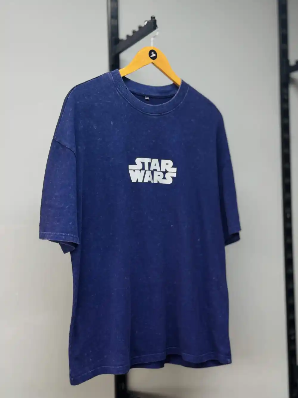 Blue Acid Wash Tee - Image 4