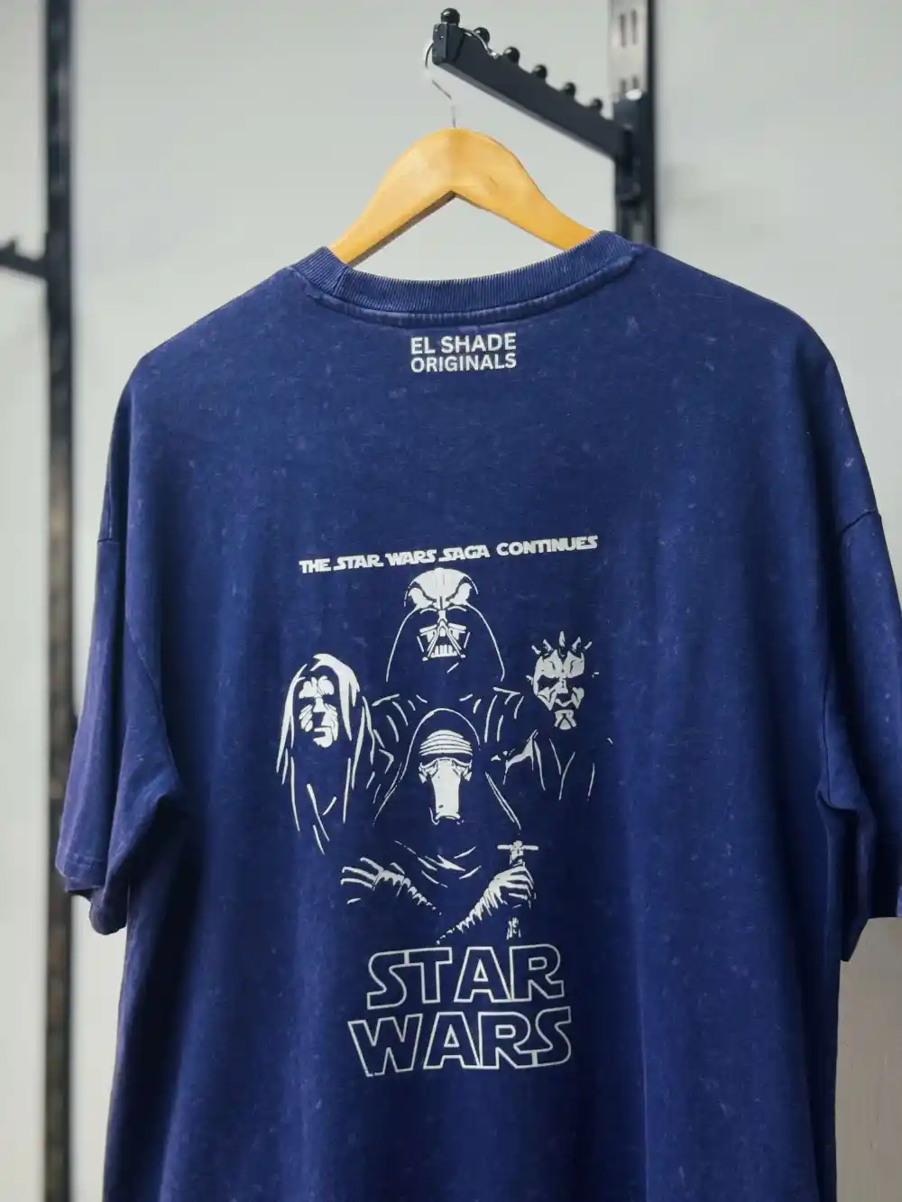 Blue Acid Wash Tee - Image 3