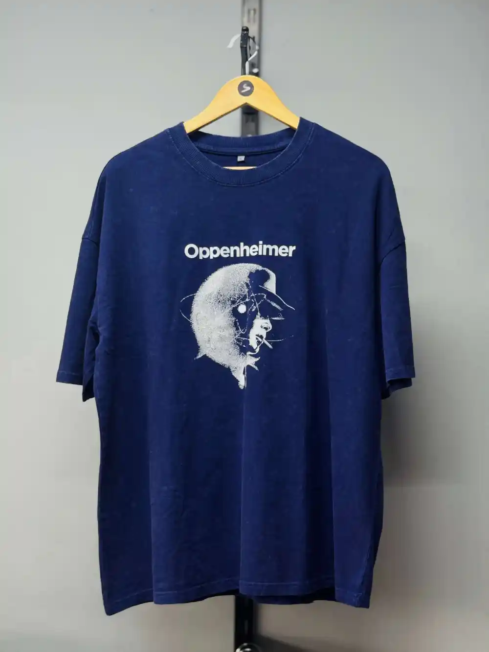 Blue Acid Wash Tee