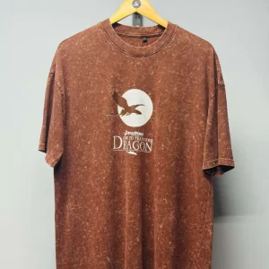 Brown Acid Wash Tee