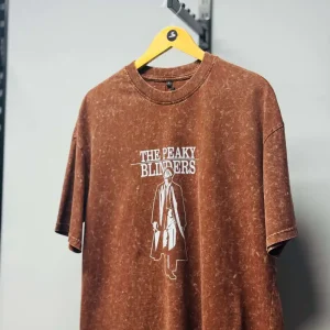 Brown Acid Wash Tee
