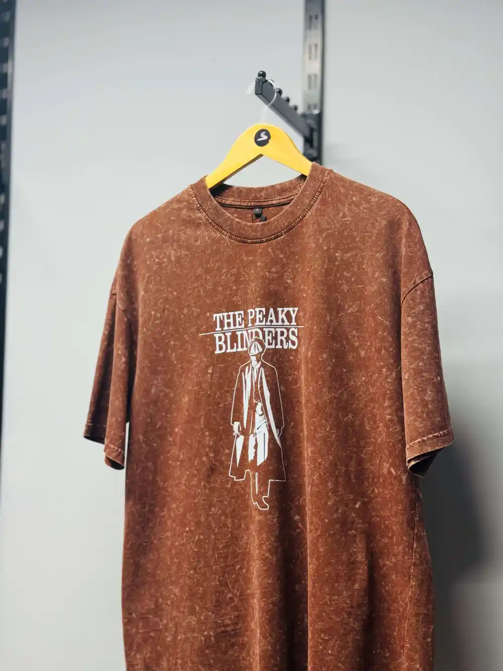 Brown Acid Wash Tee