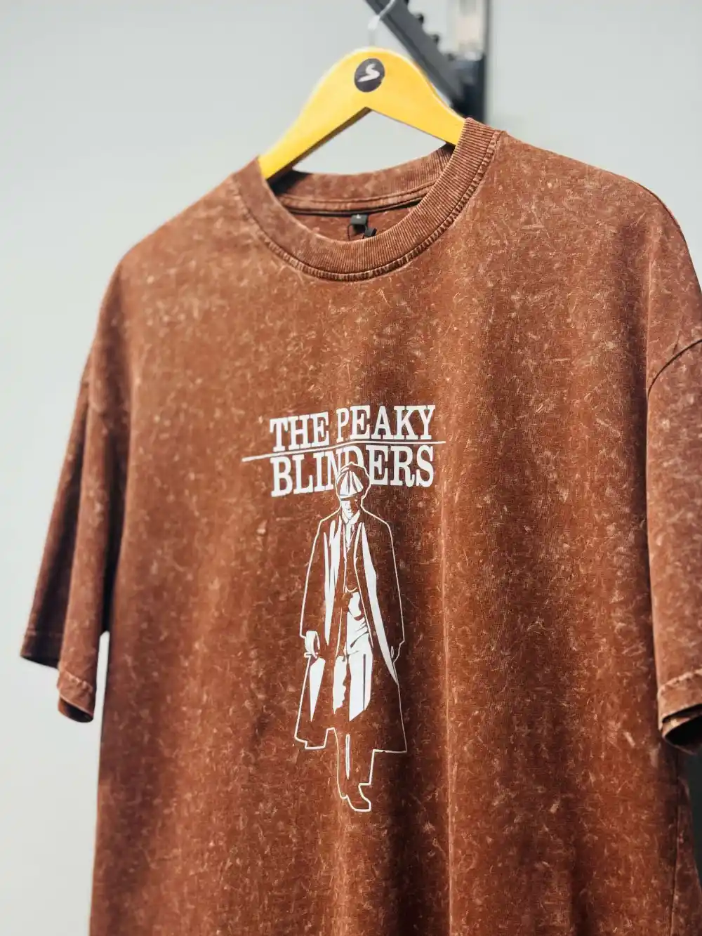 Brown Acid Wash Tee - Image 2