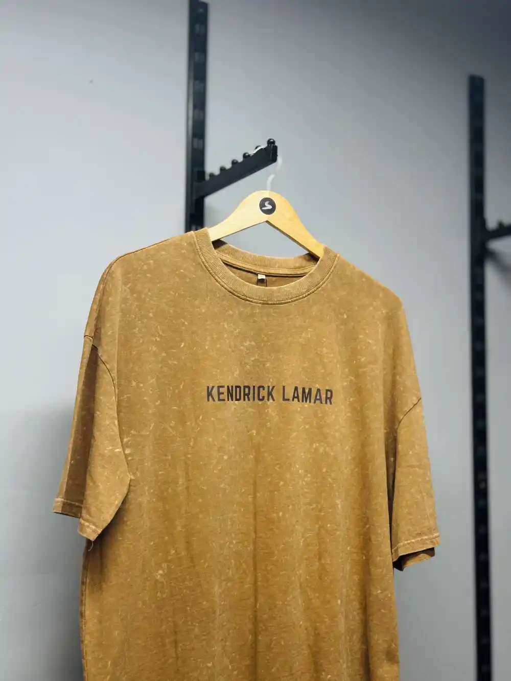 Beige Acid Wash Tee - Image 2