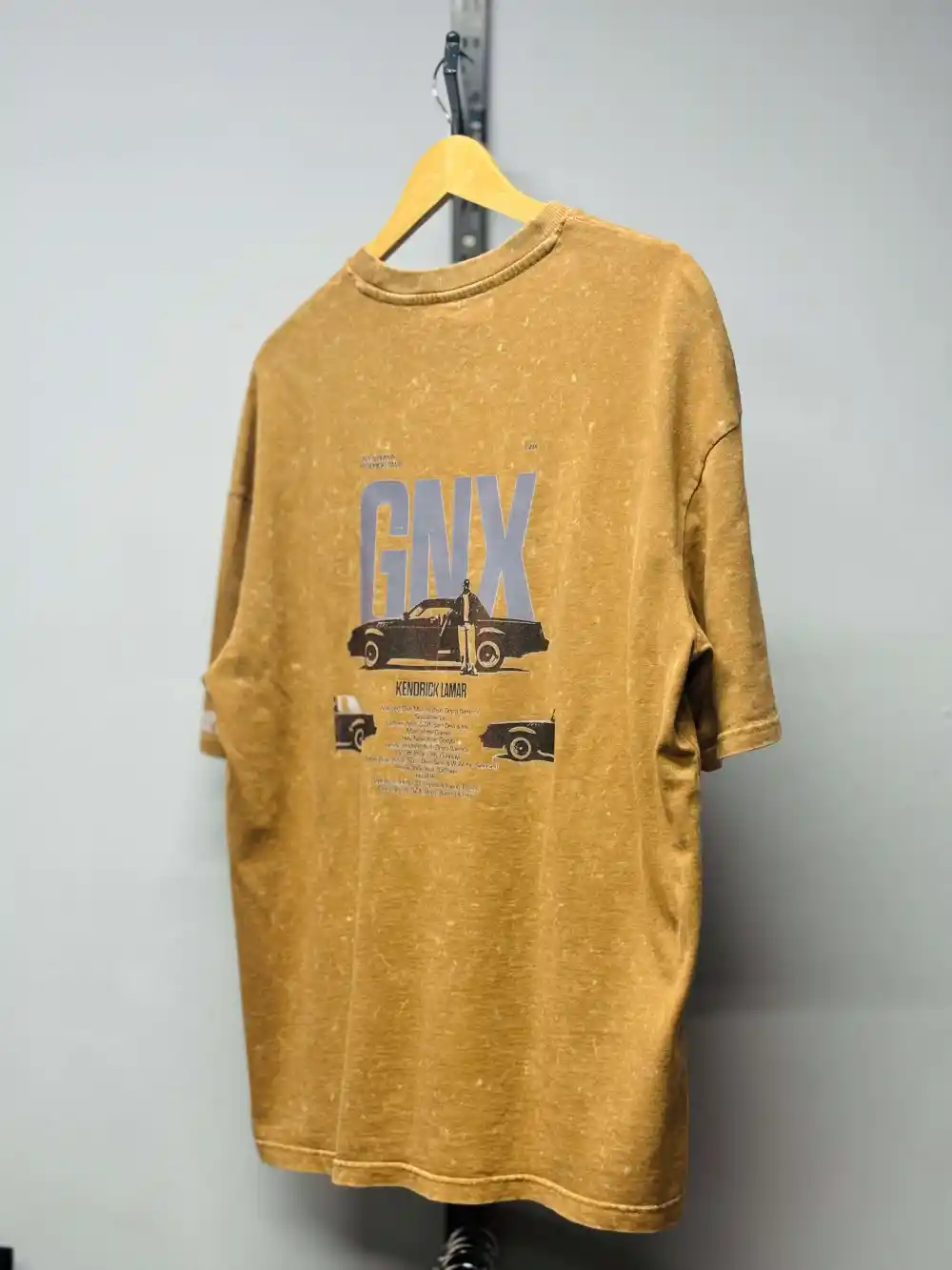 Beige Acid Wash Tee - Image 3