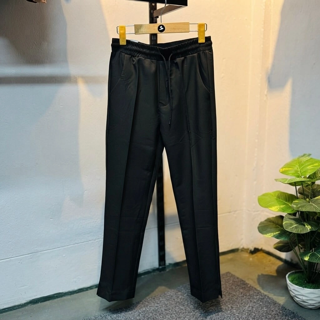 Black Low Cut Baggy