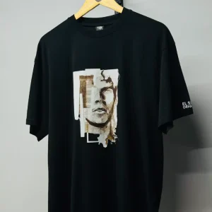 Black Drop Shoulder