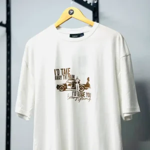 White Drop Shoulder