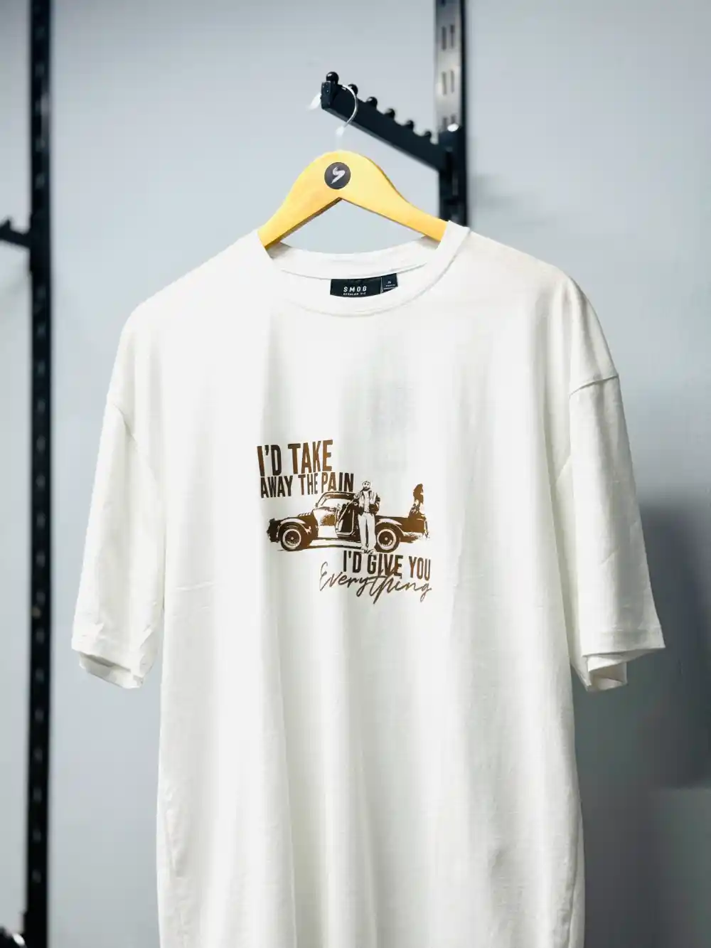 White Drop Shoulder