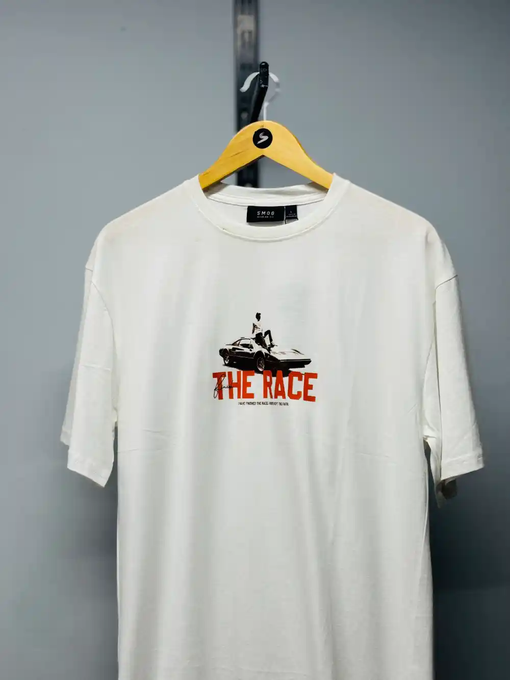 White Drop Shoulder