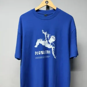 Sky Blue Drop Shoulder