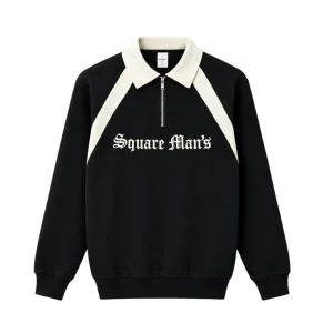 Contrast Zip Sweatshirt