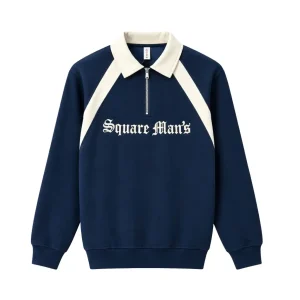Contrast Zip Sweatshirt
